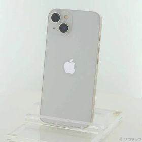 〔中古品〕 iPhone13 256GB スターライト MLNJ3J／A SIMフリー【344】