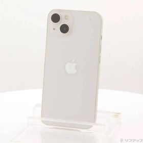 〔中古品〕 iPhone13 256GB スターライト MLNJ3J／A SIMフリー【305】