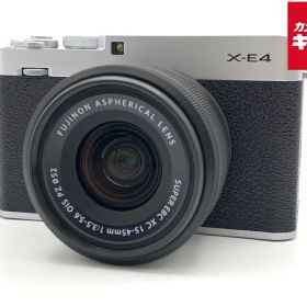 【中古】 【並品】 フジフイルム X-E4 XC15-45mmレンズキット シルバー 【ミラーレス一眼】 【6ヶ月保証】