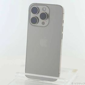 ソフマップ 〔中古品〕 iPhone15 Pro 128GB ナチュラルチタニウム MTU93J／A SIMフリー【269】