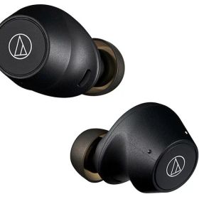 【新品/取寄品】audio-technica ワイヤレスイヤホン ATH-CKS30TW+ ブラック SOLIDBASS ノイズキャンセリング オーディオテクニカ