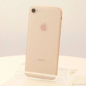 〔中古品〕 iPhone8 64GB ゴールド MQ7A2J／A SIMフリー【295】