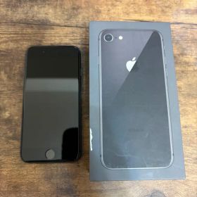 【極美品】Apple iPhone 8 ブラック 本体のみ（箱付き）