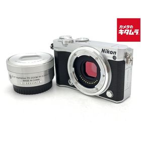 【中古】 【並品】 ニコン Nikon1 J5 標準パワーズームレンズキット シルバー