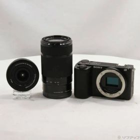 〔中古品〕 VLOGCAM ZV-E10 II ダブルズームレンズキット ブラック ZV-E10M2X B【262】