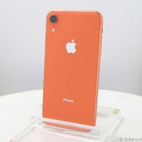ソフマップ 〔中古品〕 iPhoneXR 128GB コーラル MT0T2J／A SIMフリー【348】