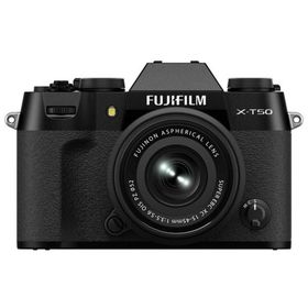 『新品』FUJIFILM (富士フィルム) X-T50 XC15-45mmレンズキット [ブラック]