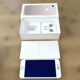 iPhone 7 128GB ローズゴールド 箱付き 液晶に不良あり