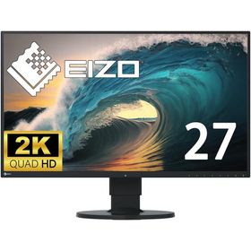 【整備済み品】FlexScan EV2750-BK（黒）/フレームレス・IPS/27インチ/HDMI、Displayport対応/WQHD (2560