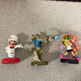 アミーボ 3体セット マリオ リンク イカちゃん