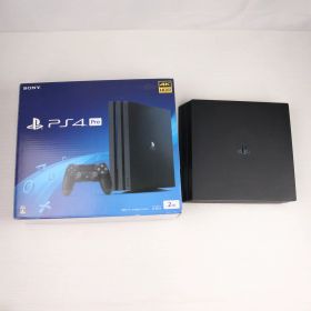 (本体) PlayStation 4 Pro(プレイステーション4 プロ) ジェット・ブラック 2TB SIE(CUH-7200CB01)