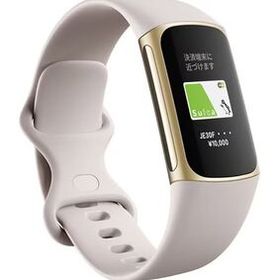 ◆送料無料◆新品◆GPS搭載フィットネストラッカー L/Sサイズ◆Fitbit Charge 5◆FB421GLWT-FRCJK ルナホワイト/ソフトゴールド◆即決◆