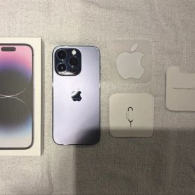 【即購入】iPhone 14 Pro 128GB ディープパープル SIMフリー