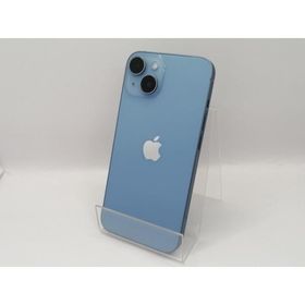 【中古】Apple 国内版 【SIMフリー】 iPhone 14 128GB ブルー MPVJ3J/A【大須アメ横】保証期間１ヶ月【ランクC】