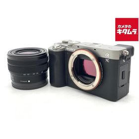【中古】 【良品】 ソニー α7C ズームレンズキット シルバー [ILCE-7CL S]