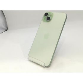 【中古】Apple 国内版 【SIMフリー】 iPhone 15 Plus 128GB グリーン MU0E3J/A【浜松駅前】保証期間１ヶ月【ランクB】