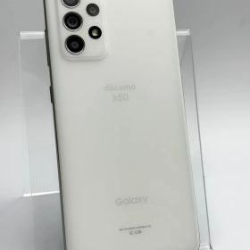 【中古C】Galaxy A52 5G SC-53B 128GB オーサムホワイト バッテリー【80%以上】 SIMフリー 白ロム
