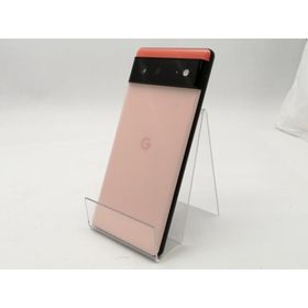 【中古】Google au 【SIMフリー】 Pixel 6 カインダコーラル 8GB 128GB GR1YH【ECセンター】保証期間１ヶ月【ランクB】