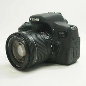 【中古】 (キヤノン) Canon EOS750D/18-55IS STM キツト(KissX8i海外モデル)【中古カメラ デジタル一眼】 ランク：B