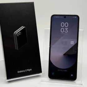 【中古A】Galaxy Z Flip6 SC-54E 256GB シルバー シャドウ SIMフリー 白ロム