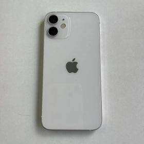 美品 iPhone 12 mini 128GB ホワイト バッテリー75% MGDM3J/A - 9334