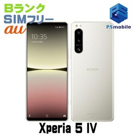 ★良品中古★SOG09 Xperia 5 IV エクリュホワイト D089620-