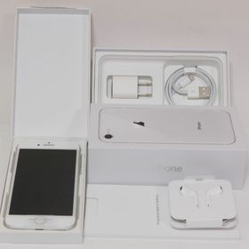 アップル(Apple)のiPhone8 64GB シルバー バッテリー交換済み 美品(スマートフォン本体)