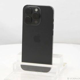 〔中古品〕 iPhone15 Pro 256GB ブラックチタニウム MTUC3J／A SIMフリー【198】