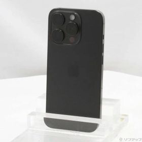 〔中古品〕 iPhone15 Pro 256GB ブラックチタニウム MTUC3J／A SIMフリー【352】