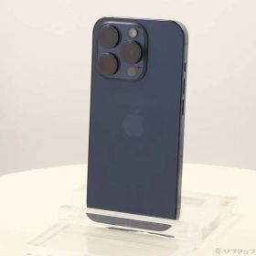 〔中古品〕 iPhone15 Pro 256GB ブルーチタニウム MTUG3J／A SIMフリー【295】