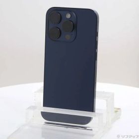 〔中古品〕 iPhone15 Pro 256GB ブルーチタニウム MTUG3J／A SIMフリー【349】