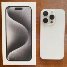 Apple iPhone 15 Pro 256GB 未使用品　ホワイト iPhone 15 Pro Max 256GB - ホワイトチタニウム（SIMフリー）[整備済