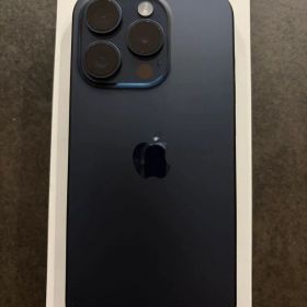 【美品】Apple iPhone 15 Pro ブルーチタニウム 256GB