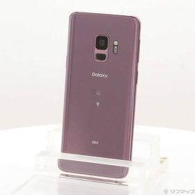 〔中古〕SAMSUNG(サムスン) GALAXY S9 64GB ライラックパープル SCV38 auロック解除SIMフリー〔295-ud〕