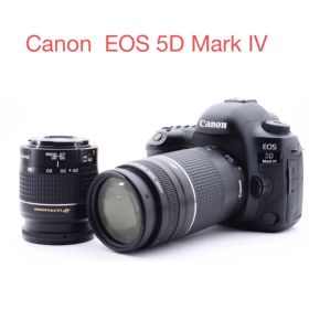 キャノン Canon EOS 5D Mark IV 標準&望遠ダブルレンズセット