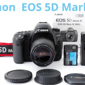 保証付き☆キャノン☆canon eos 5d mark iv標準レンズセット