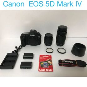 一眼レフカメラCanon EOS 5D Mark IVダブルレンズセット