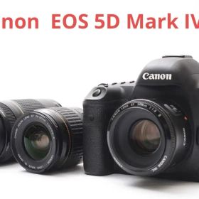 一眼レフカメラCanon EOS 5D Mark IV標準&望遠&単焦点セット