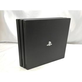 【中古】SONY PlayStation4 Pro ジェット・ブラック 1TB CUH-7200BB01【ECセンター】保証期間１ヶ月【ランクB】