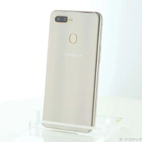 【中古】OPPO(オッポ) AX7 64GB ゴールド CPH1903GD SIMフリー 【262-ud】