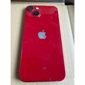 アップル(Apple)のiPhone 13 レッド 128GB SIMフリー ジャンク品(スマートフォン本体)