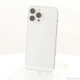 【中古】Apple(アップル) iPhone13 Pro Max 128GB シルバー MLJ53J／A SIMフリー 【258-ud】