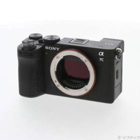 〔中古品〕 α7C II ボディ ブラック ILCE-7CM2【262】