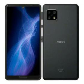 【SIMロック解除済】Y!mobile AQUOS sense5G A105SH ブラック SHARP 当社3ヶ月間保証 中古 イオシス