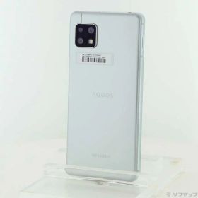 【中古】SHARP(シャープ) AQUOS sense5G 64GB オリーブシルバー SH-M17S SIMフリー 【269-ud】