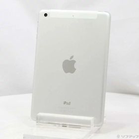 【中古】Apple(アップル) iPad mini 3 16GB シルバー MGHW2J／A au 【352-ud】
