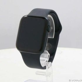 【中古】Apple(アップル) Apple Watch SE 第2世代 GPS 44mm ミッドナイトアルミニウムケース ミッドナイトスポーツバンド 【344-ud】