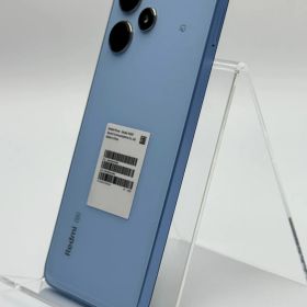 【中古B】Redmi 12 5G XIG03 4GB+128GB スカイブルー SIMフリー 白ロム