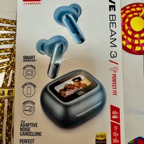 JBL LIVE BEAM 3 ワイヤレスイヤフォン ブルー新品未使用 匿名発送