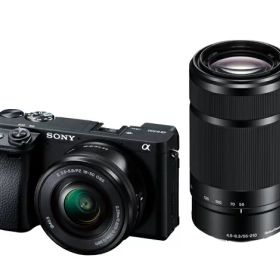 【新品/取寄品】SONY α6400 ILCE-6400Y (B) ダブルズームレンズキット ブラック ミラーレス一眼カメラ ソニー